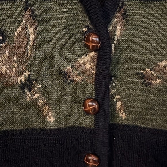 Vintage Robert Scott size Medium buttoned Sweater Vest - Picture 3 of 8